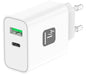 EAN 8058956621901 - Techly IPW-USB-30WACG cargador de dispositivo móvil Universal Blanco Corriente alterna Carga rápida Inter imagen 1