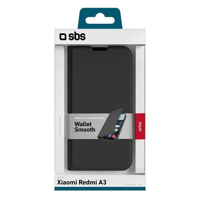 EAN 8018417489181 - SBS TEWALXIA3K funda para teléfono móvil 17,3 cm (6.8") Funda cartera Negro imagen 3