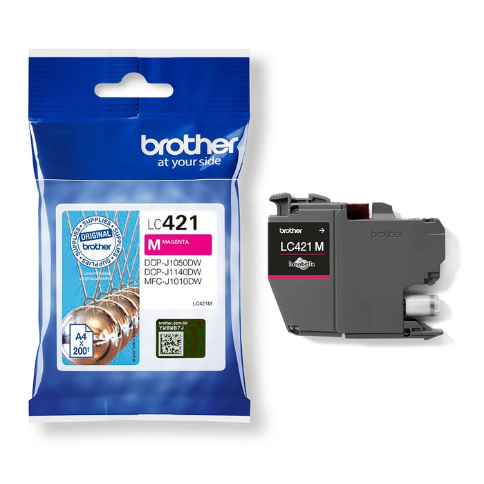 EAN 4977766810388 - Brother LC421M cartucho de tinta 1 pieza(s) Original Magenta imagen 3