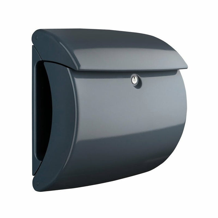 Burg-Wächter Piano 886 Granit Briefkasten Plástico Gris