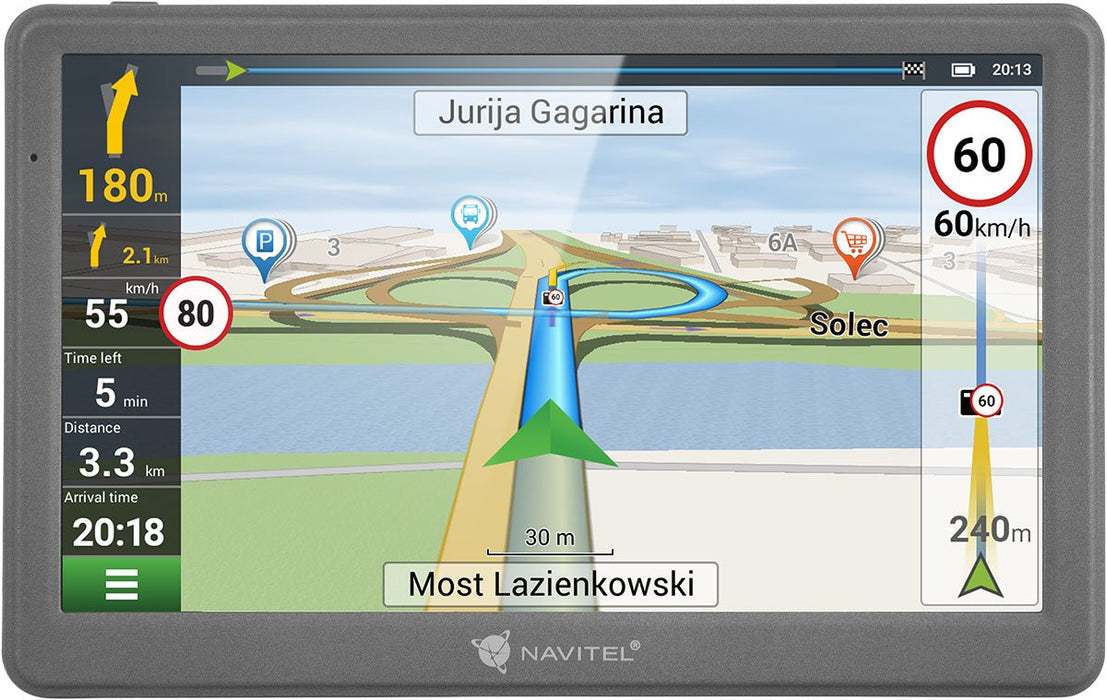 EAN 8594181740357 - Navitel E700 navegador Fijo 17,8 cm (7") TFT Pantalla táctil Negro imagen 1