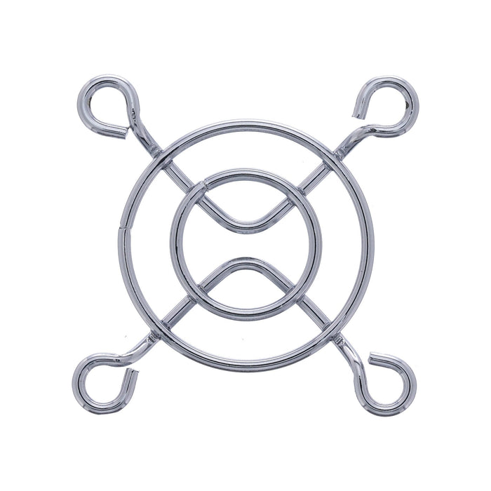 Proteccion Ventilador Inline Fan Guard Metal Cromado 40x40mm