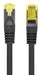 EAN 5901969436976 - Lanberg PCF6A-10CU cable de red Negro 0,5 m Cat6a S/FTP (S-STP) imagen 2