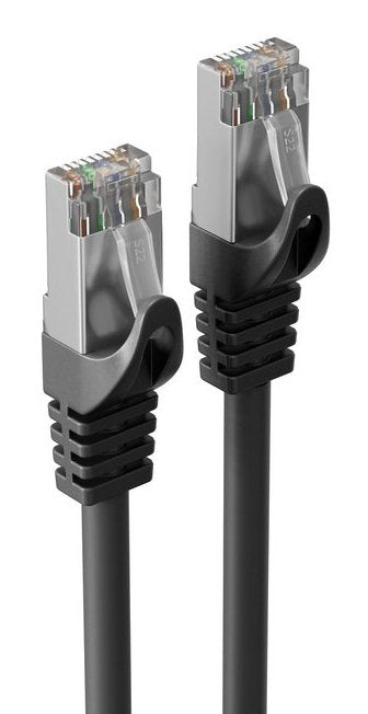 S-Impuls Pur Cable De Red Cat.7 S Ftp Negro 7,5m