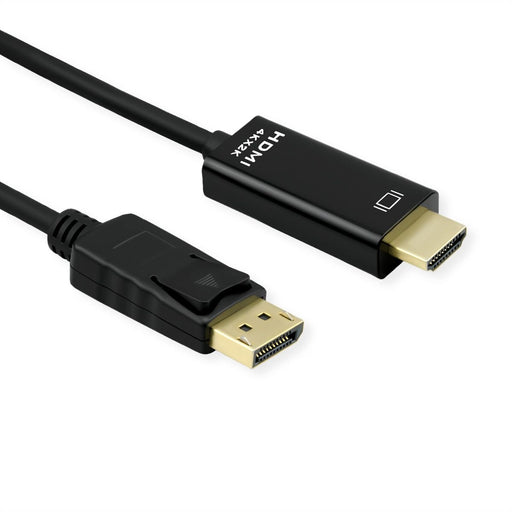 EAN 7630049621213 - ROLINE 11.04.5997-10 3 m DisplayPort HDMI Negro imagen 1