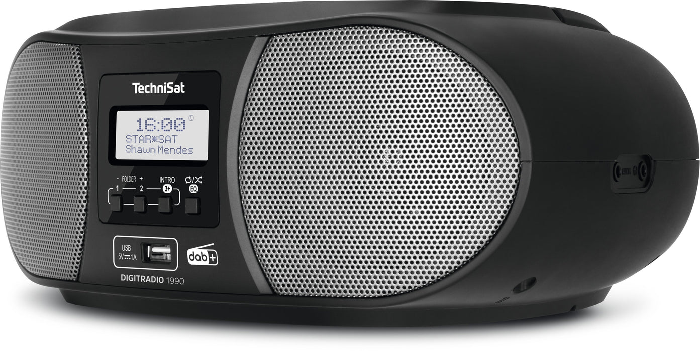 EAN 4019588039520 - TechniSat Digitradio 1990 Portátil Analógico y digital Negro, Gris imagen 3
