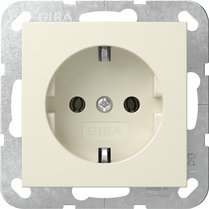 Gira 446601 Schuko-Toma De Corriente Up Sin Bef.-Krallen System 55 Cw Brillante.