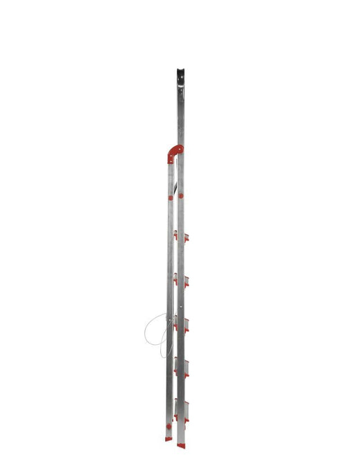 EAN 8420812958085 - Rolser UNI004 escalera Escalera taburete Aluminio, Rojo imagen 2