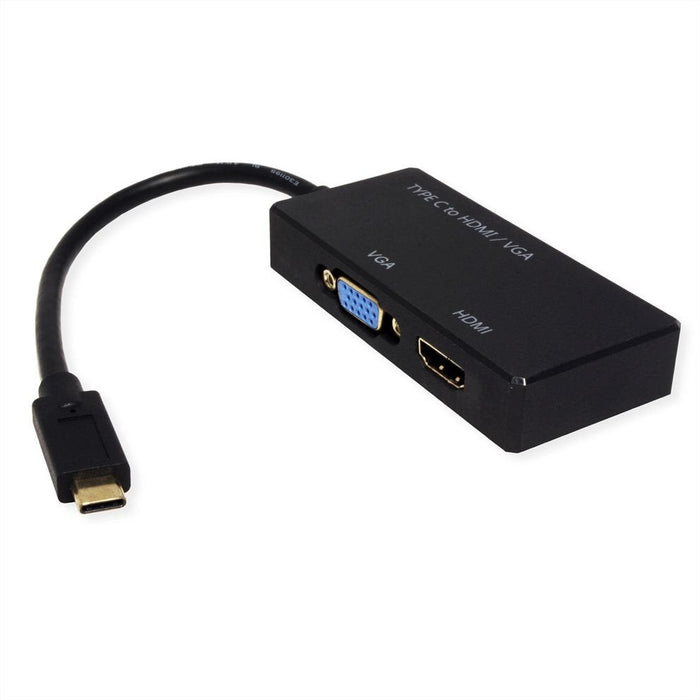 Value Display Adapter Usb Typ C - Vga   Hdmi