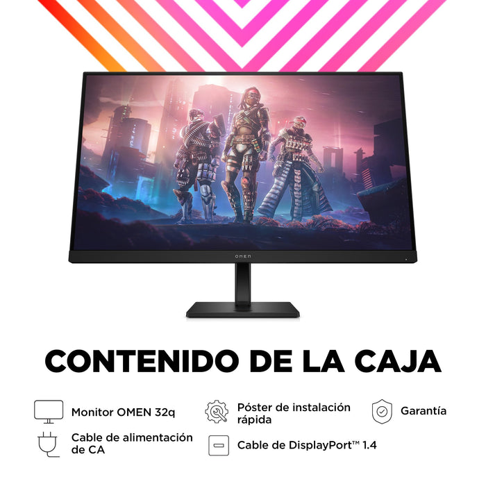 EAN 197029617712 - OMEN by HP 31.5 inch QHD 165Hz Gaming Monitor - OMEN 32q pantalla para PC 80 cm (31.5") 2560 x 1440 Pixele imagen 10