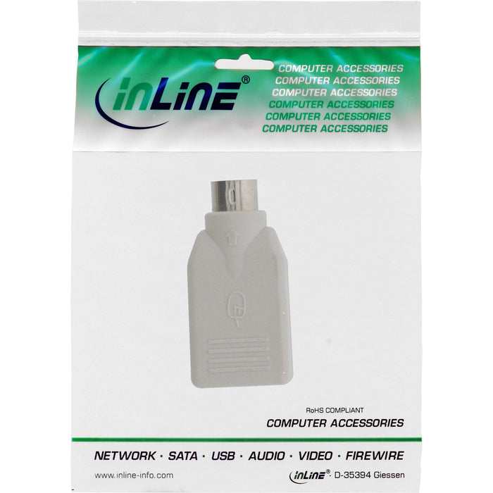 Adaptador Usb Inline Usb A Hembra A Ps/2 Macho