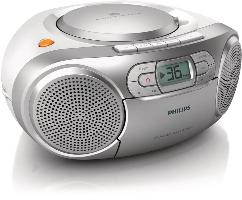 EAN 8712581660192 - Philips AZ127/12 reproductor de CD Gris Reproductor de CD portátil imagen 2