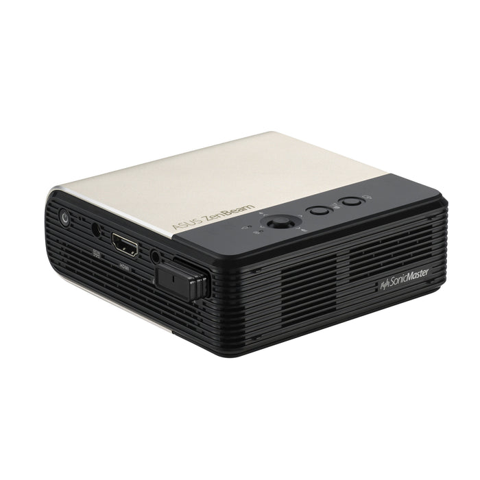 EAN 4711081014331 - ASUS ZenBeam E2 Proyector de alcance estándar 300 lúmenes ANSI DLP WVGA (854x480) Negro, Oro imagen 5