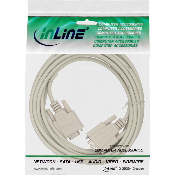 Cable Módem Nulo Inline Db9 Hembra A Hembra 5m