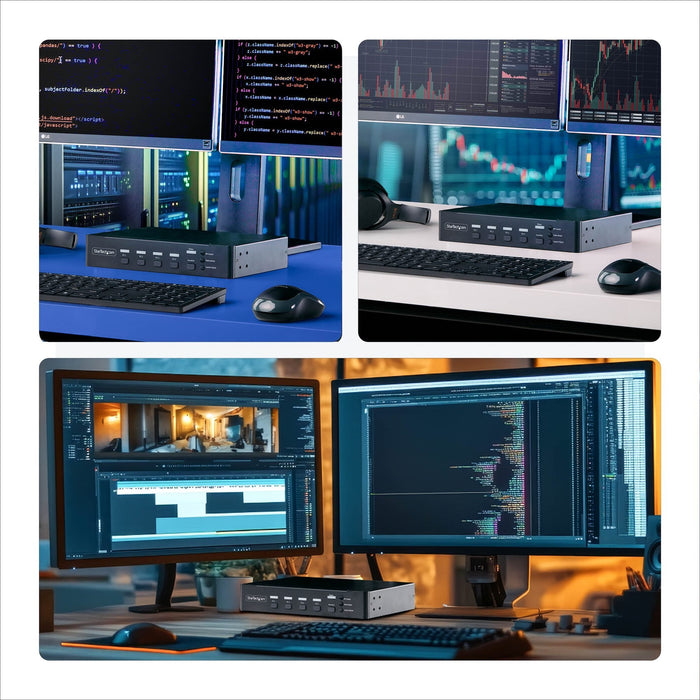 Startech.Com Startech - Kvm-/Audio-/Usb-Switch - 4 X Kvm/Audio/Usb