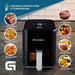 EAN 8426156017761 - Grunkel BLACKEASYFRYER freidora Sencillo 4 L Independiente 1200 W Freidora de aire caliente Negro imagen 6