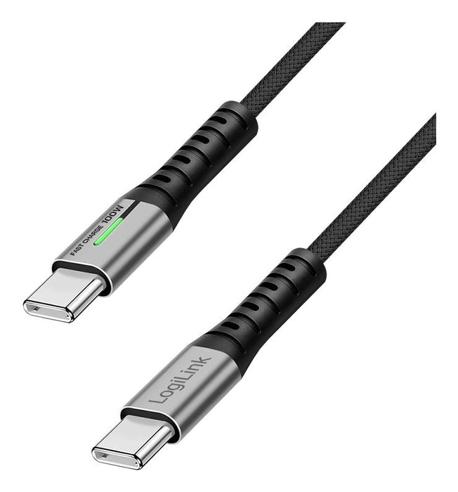 Logilink Cu0432 Cable Usb Usb 3.2 Gen 2x2 1 M Usb C Negro