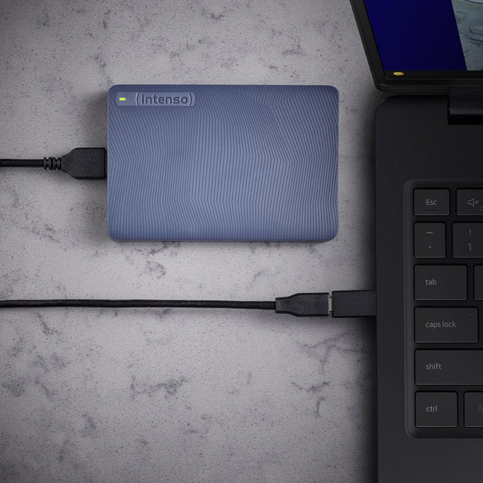 Disco Hdd Externo Intenso 2000 Gb Color Azul 6029585
