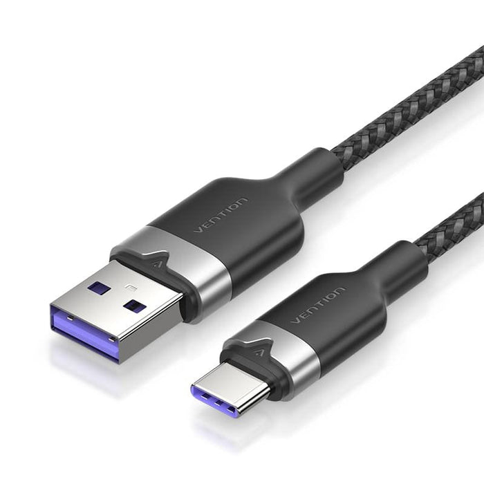 Cable Usb 2.0 Tipo-C Vention Ctobf Usb Tipo-C Macho Usb Macho Hasta 100w 480mbps 1m Negro