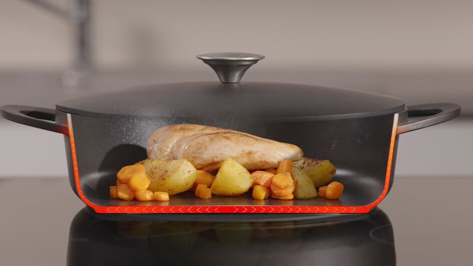EAN 3168430291669 - Tefal Trattoria E21872 Alrededor Negro imagen 6