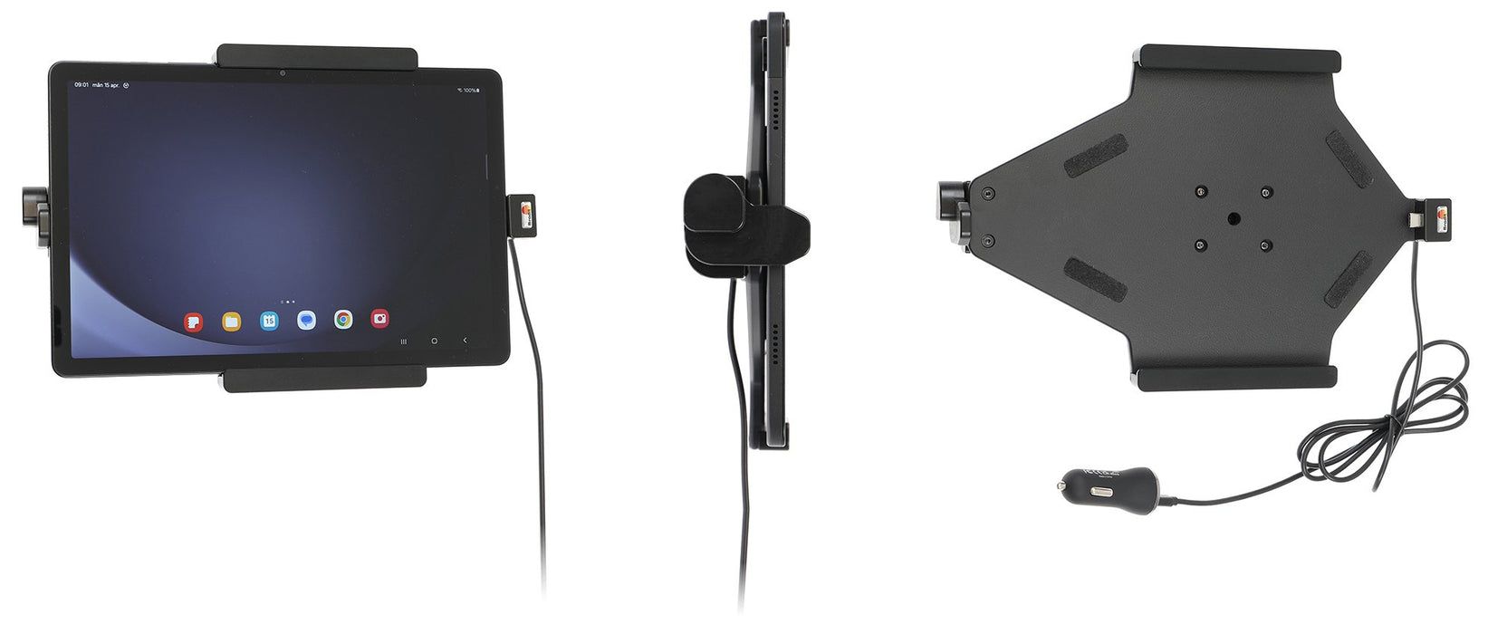 EAN 7320287533897 - Brodit 753389 soporte Soporte activo para teléfono móvil Tablet/UMPC Negro imagen 1