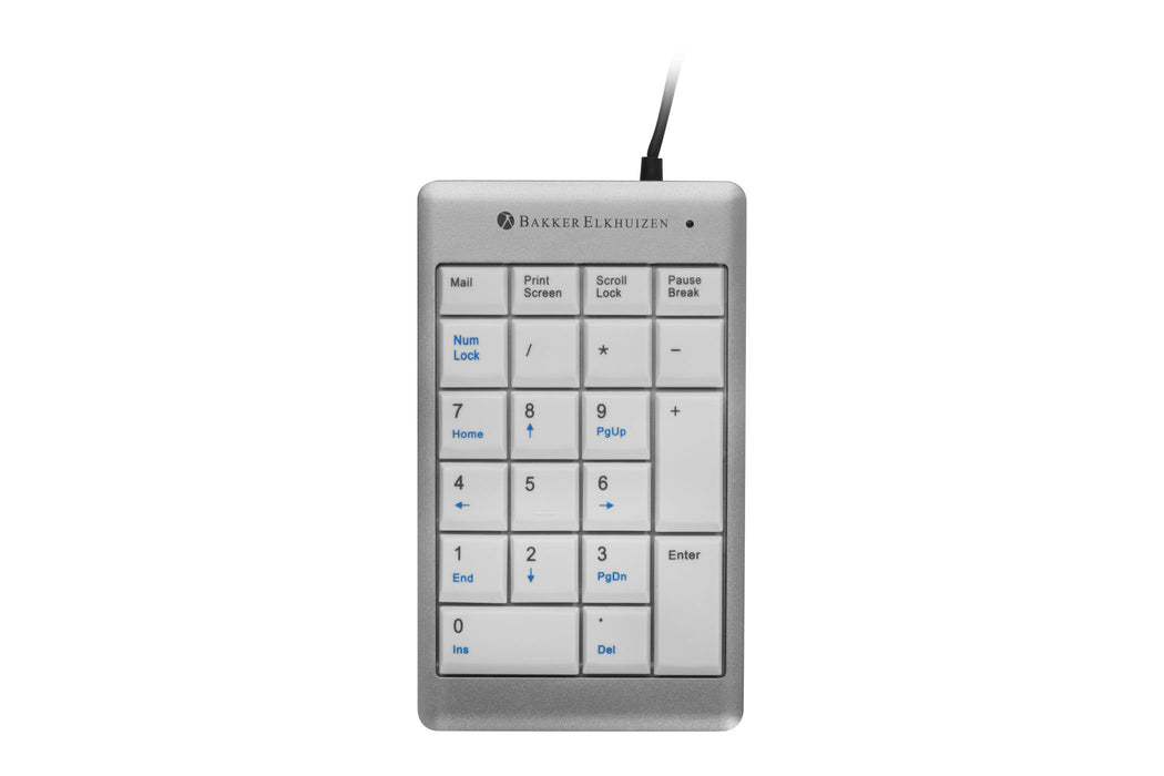 EAN 8719274673613 - BakkerElkhuizen UltraBoard 955 Numeric teclado numérico PC USB Gris claro, Blanco imagen 5