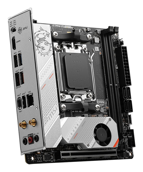 EAN 4711377010146 - MSI MPG B650I EDGE WIFI placa base AMD B650 Zócalo AM5 mini-ATX imagen 4