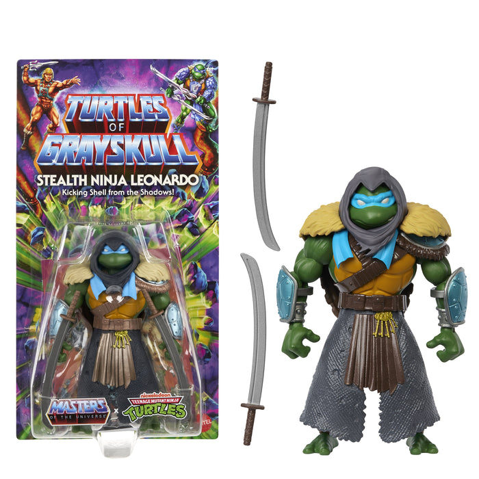 EAN 0194735190324 - Masters of the Universe Origins Turtles of Grayskull Stealth Ninja imagen 6