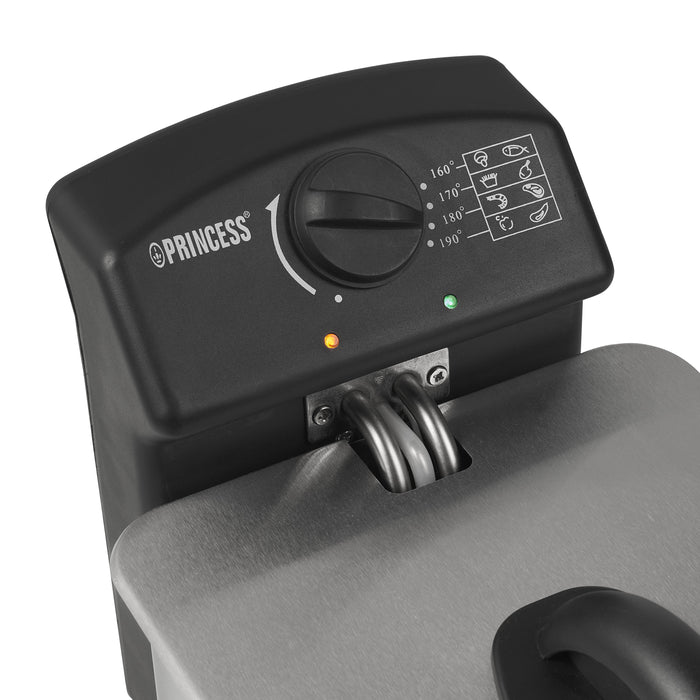 EAN 8713016109750 - Princess 182642 Sencillo 4 L Independiente 2000 W Negro, Acero inoxidable imagen 3