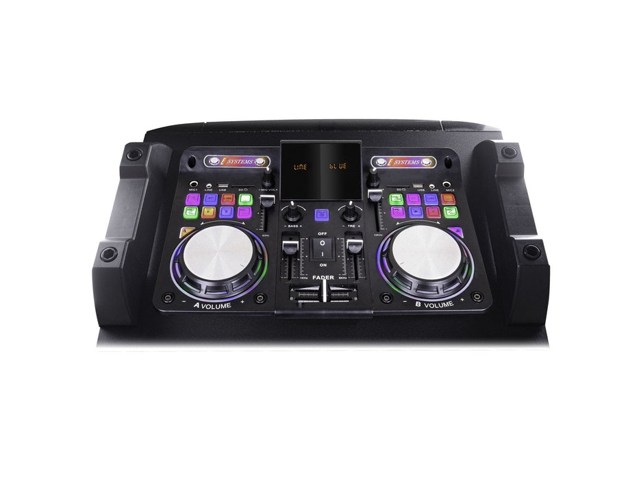 Xfest High Power Amplified Speaker 500w Bluetooth Usb Aux-In Tws Trevi 4500 Dj