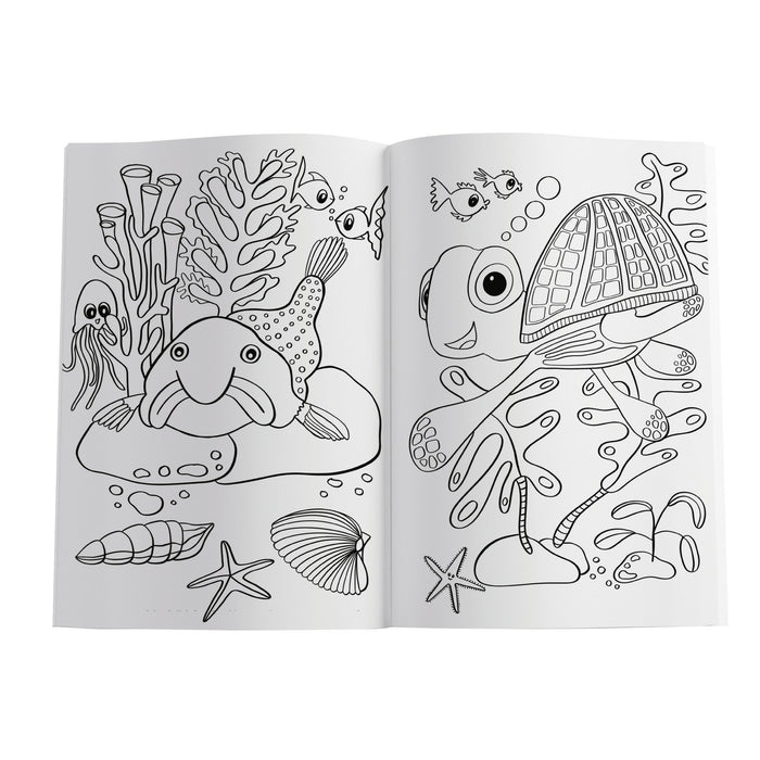 Pelikan 102018 Libro Para Colorear, Mundo Marino