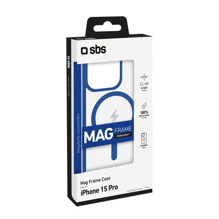 EAN 8018417479984 - SBS TEMAGCOLIP1561PB funda para teléfono móvil 15,5 cm (6.1") Azul imagen 2