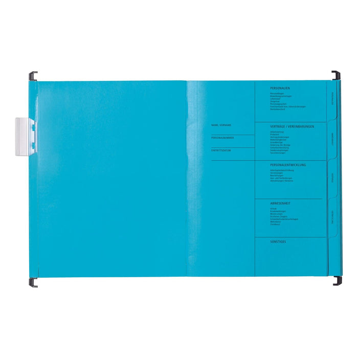 EAN 4013951012417 - Pagna 44105-02 archivador colgante Cartón A4 Azul 10 pieza(s) imagen 3