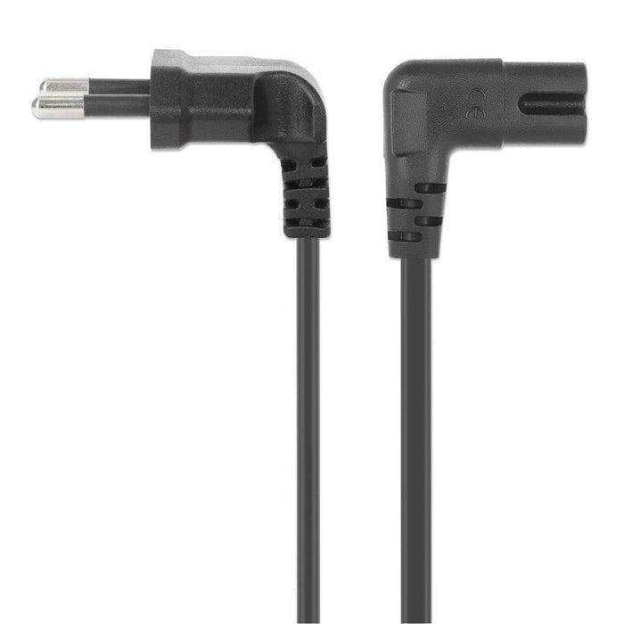 Manhattan Cable De Alimentacion C7 A Eu Cce7 16 90 Grad Gewinkelt 3m