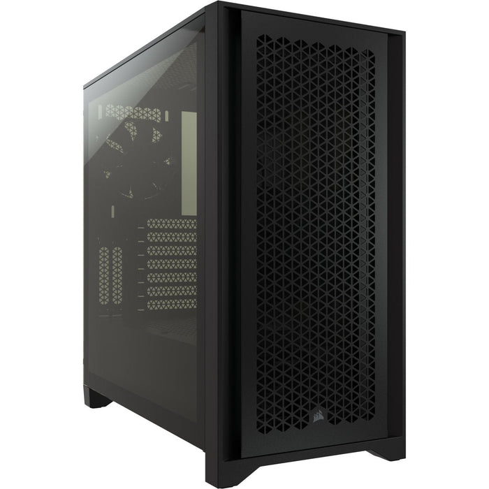 Caja Pc Atx Semitorre Corsair Icue 4000d Rgb Airflow Cristal Templado Negra