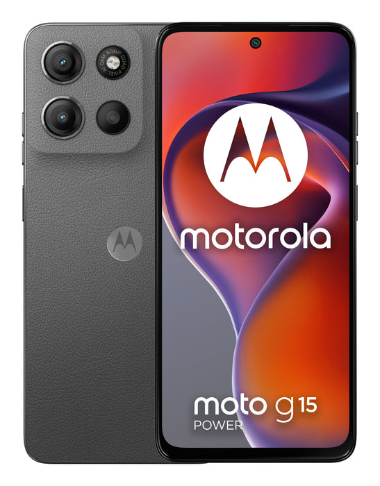 EAN 840023281020 - Motorola moto g15 power 17,1 cm (6.72") SIM doble Android 15 4G USB Tipo C 8 GB 256 GB 6000 mAh Gris imagen 2