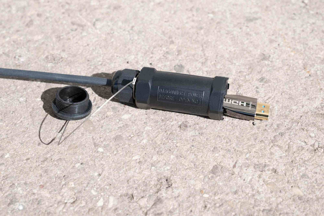 Python Aoc Hybrid Hdmi® 2.0b Cable, Stahlarmiert, 20m