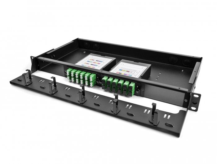 Lwl Hd (High Density) Kassette Mpo Stecker Zu 12 X Lc Duplex Buchse, 24 Fasern, Singlemode, Polarität A, 9 125 ?M