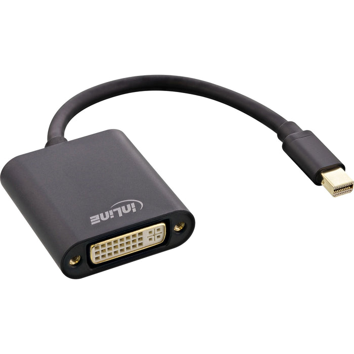 Adaptador Inline Mini Displayport Macho A Dvi-D 24+1 Hembra Negro 0,15m