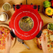 EAN 8435484038263 - Cecotec Fun Pizza&Co Mamma Mia Vista fabricante de pizza y hornos 1 Pizza(s) 1200 W Rojo imagen 12