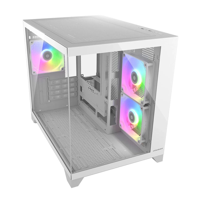 EAN 4711649770303 - COUGAR CGR-2QA6W-RGB Mini Tower Blanco imagen 2