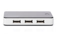 EAN 4016032318859 - Digitus DA-70222 hub de interfaz 480 Mbit/s Negro, Plata imagen 3