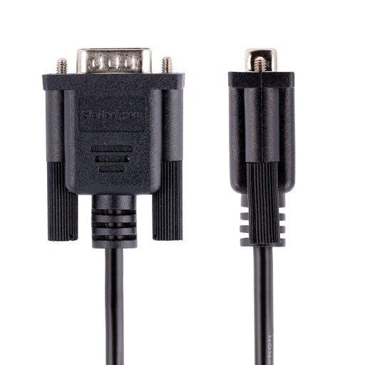 EAN 0065030894449 - StarTech.com 9FMNM-3M-RS232-CABLE cable de serie Negro DB-9 imagen 2
