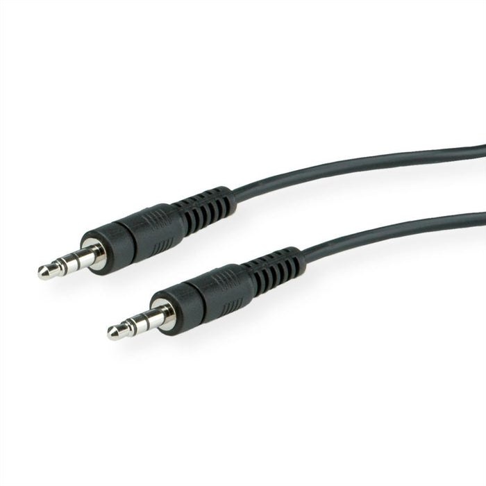 EAN 7611990159215 - ROLINE 11.09.4502 cable de audio 2 m 3,5mm Negro imagen 1