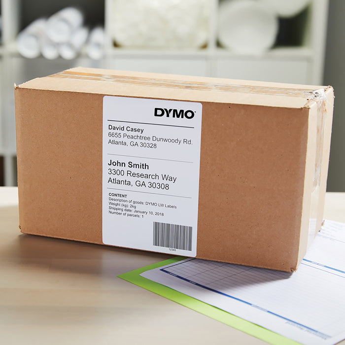 EAN 3501170904985 - DYMO LW - Extra Large Shipping Labels - 104 x 159 mm - S0904980 Etiqueta para impresora autoadhesiva imagen 4