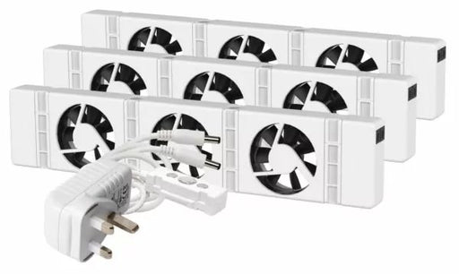 EAN 8719324414661 - SpeedComfort Trio Set Blanco Ventilador imagen 1