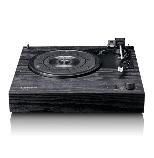 EAN 8711902086666 - Lenco LS-15BK tocadisco Tocadiscos de tracción por correa Negro imagen 6