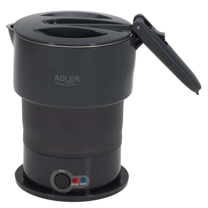 EAN 5905575906779 - Adler AD 1377G tetera eléctrica 0,6 L 600 W Gris imagen 1