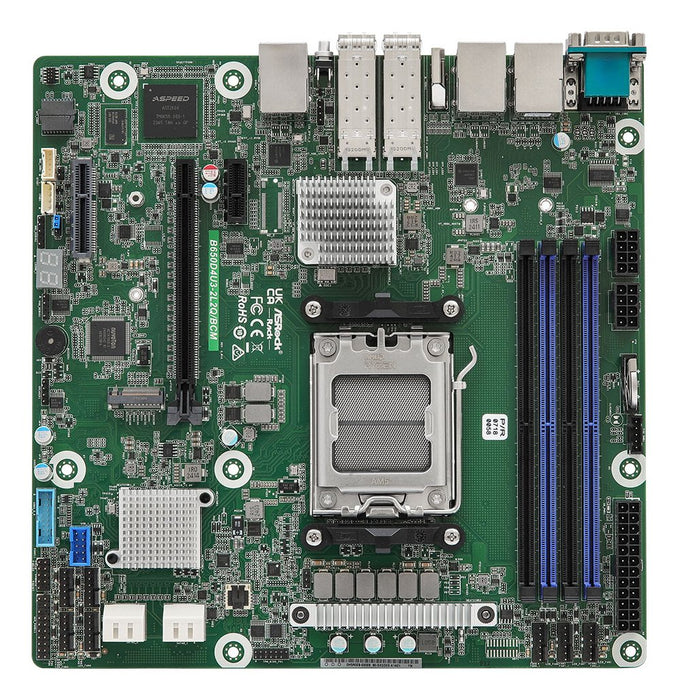 EAN 4711430522968 - Asrock B650D4U3-2L2Q/BCM placa base AMD B650 Express Zócalo AM5 micro ATX imagen 1