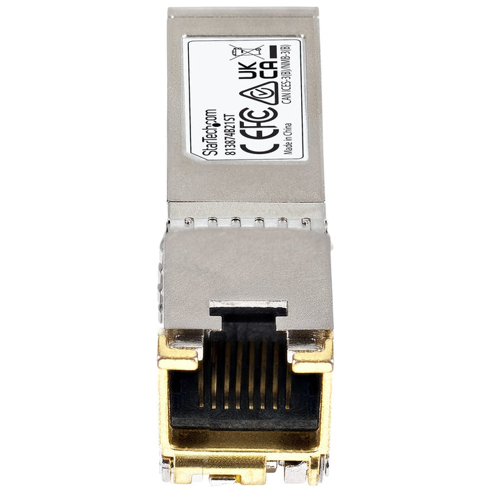 EAN 0065030880305 - StarTech.com 813874B21ST red modulo transceptor Cobre 10000 Mbit/s SFP+ imagen 3